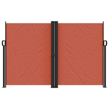 Retractable Side Awning Terracotta 160x1200 cm | HipoMarket