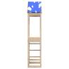 Play Tower with Rockwall - Solid Wood Pine | HipoMarket