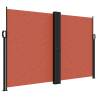 Retractable Side Awning Terracotta 160x1000 cm - Hipomarket UK