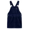 Kids' Overall Dress Corduroy Navy 128 Colour navy Size 128 (7-8y) 