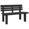 Garden Bench Anthracite - Stylish Outdoor Seating | Hipo Market