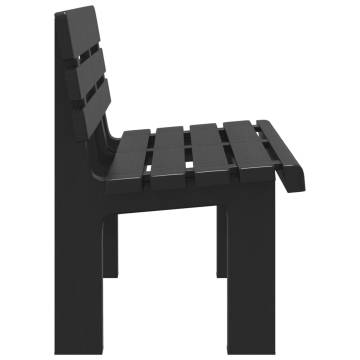 Garden Bench Anthracite - Stylish Outdoor Seating | Hipo Market