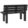 Garden Bench Anthracite - Stylish Outdoor Seating | Hipo Market