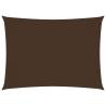 Sunshade Sail Oxford Fabric Rectangular 4x5 m Brown Colour brown Size 4 x 5 m Quantity in Package 1 