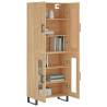 Stylish Highboard Sonoma Oak - Durable & Elegant Storage | HipoMarket