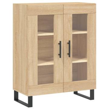 Stylish Highboard Sonoma Oak - Durable & Elegant Storage | HipoMarket