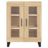 Stylish Highboard Sonoma Oak - Durable & Elegant Storage | HipoMarket