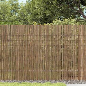 Garden Fence 400x100 cm Reed - Natural & Durable Privacy Solution