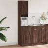 Kitchen Cabinet Brown Oak 35x50x180 cm Engineered Wood Colour brown oak Quantity in Package 1 Length 35 cm Number of 