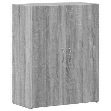 File Cabinet Grey Sonoma 60x32x77.5 cm | Hipomarket