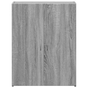 File Cabinet Grey Sonoma 60x32x77.5 cm | Hipomarket