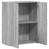 File Cabinet Grey Sonoma 60x32x77.5 cm | Hipomarket