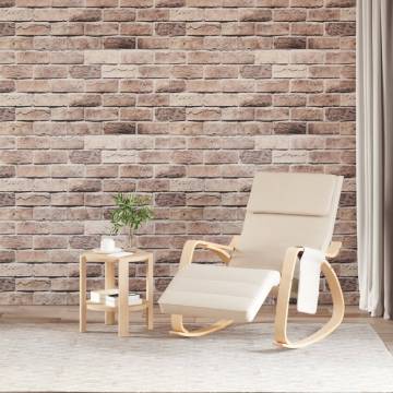 3D Wall Panels 10 pcs Brown 100x50 cm EPS - Hipomarket