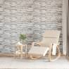 3D Wall Panels 14 pcs Light Grey 100x25 cm EPS | Hipomarket