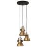 Hanging Lamp Antique Brass 25W - Industrial Style | Hipomarket