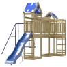 Outdoor Playset Impregnated Wood Pine - Kids Backyard Fun