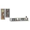 4 Piece Concrete Grey TV Cabinet Set - Stylish & Practical