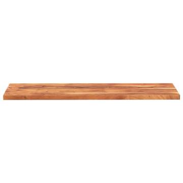 Rectangular Solid Wood Acacia Table Top - 140x50 cm