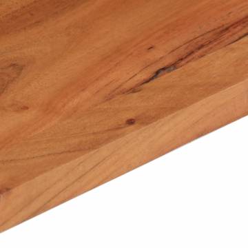 Rectangular Solid Wood Acacia Table Top - 140x50 cm