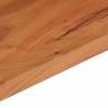 Rectangular Solid Wood Acacia Table Top - 140x50 cm