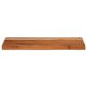 Rectangular Solid Wood Acacia Table Top - 40x20 cm | HipoMarket