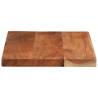 Rectangular Solid Wood Acacia Table Top - 40x20 cm | HipoMarket