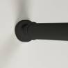 Sealskin Telescopic Shower Curtain Rod 80-130 cm - Black