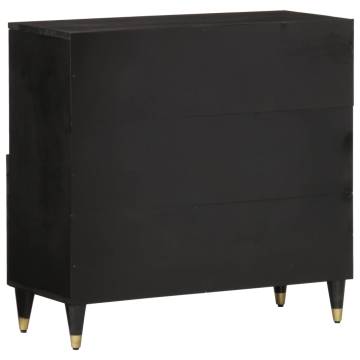 Side Cabinet 80x33x75 cm - Solid Wood Mango | HipoMarket