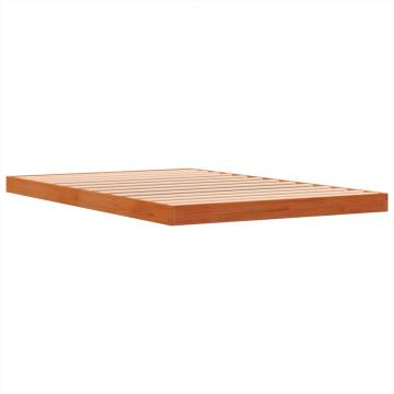 Wax Brown Bed Frame 120x190 cm | Solid Wood Pine Design