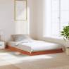 Wax Brown Bed Frame 120x190 cm | Solid Wood Pine Design