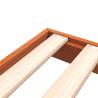 Wax Brown Bed Frame 120x190 cm | Solid Wood Pine Design