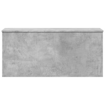 Storage Box Concrete Grey 100x42x46 cm - Durable & Stylish