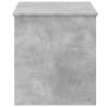 Storage Box Concrete Grey 100x42x46 cm - Durable & Stylish