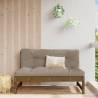 Garden Middle Sofa Honey Brown 120x80 cm Solid Wood Pine Colour honey brown pine Quantity in Package 1 Model middle sofa 