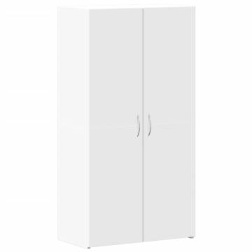 File Cabinet White 60x32x115 cm - Stylish & Practical Storage