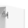 File Cabinet White 60x32x115 cm - Stylish & Practical Storage