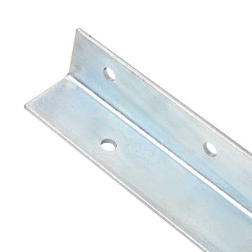 L-shaped Ground Anchors 2 pcs Galvanised Steel | HipoMarket