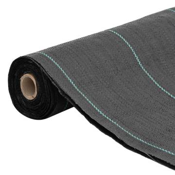 Weed Membrane Black 1.5x50 m PP - Effective Weed Control