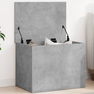 Storage Box Concrete Grey - Stylish & Durable | Hipo Market