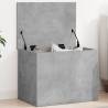 Storage Box Concrete Grey 60x42x46 cm Engineered Wood Colour concrete grey Size 60 x 42 x 46 cm Quantity in Package 1 