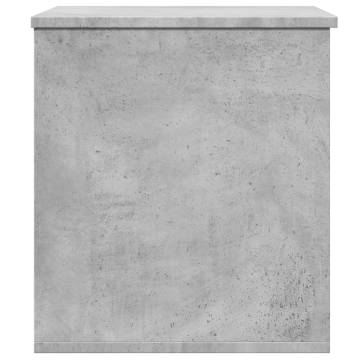 Storage Box Concrete Grey - Stylish & Durable | Hipo Market