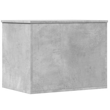 Storage Box Concrete Grey - Stylish & Durable | Hipo Market