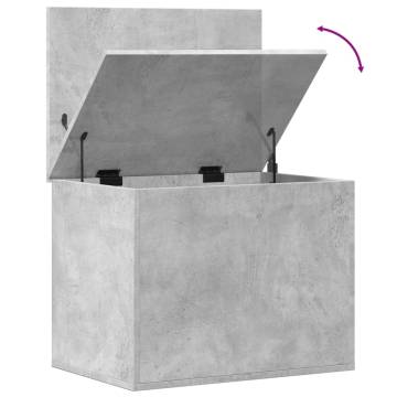 Storage Box Concrete Grey - Stylish & Durable | Hipo Market