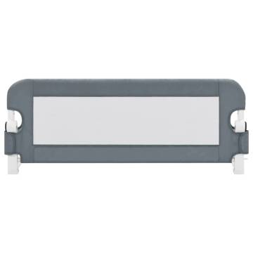 Toddler Safety Bed Rail Grey - Secure Sleep for Little Ones