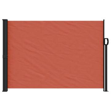 Retractable Side Awning Terracotta 140x500 cm - Hipomarket