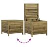 7 Piece Garden Sofa Set - Durable Impregnated Pine Wood