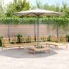 5 Piece Garden Pallet Sofa Set Solid Wood Acacia Colour brown Quantity in Package 1 Model 2x middle + 2x corner + table Wood colour light brown 