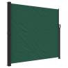 Retractable Side Awning Dark Green 180x600 cm | Hipomarket