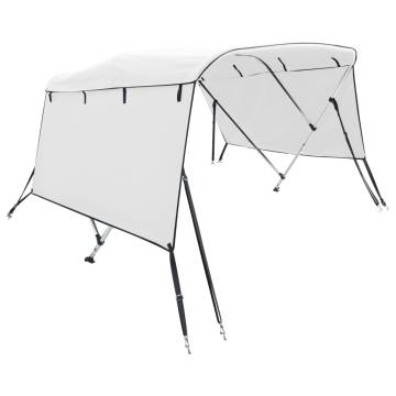 4-Bow Bimini Top with Sidewalls - 243x(230-244)x137 cm