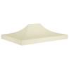 Party Tent Roof 4.5x3m Cream - UV & Weather Resistant